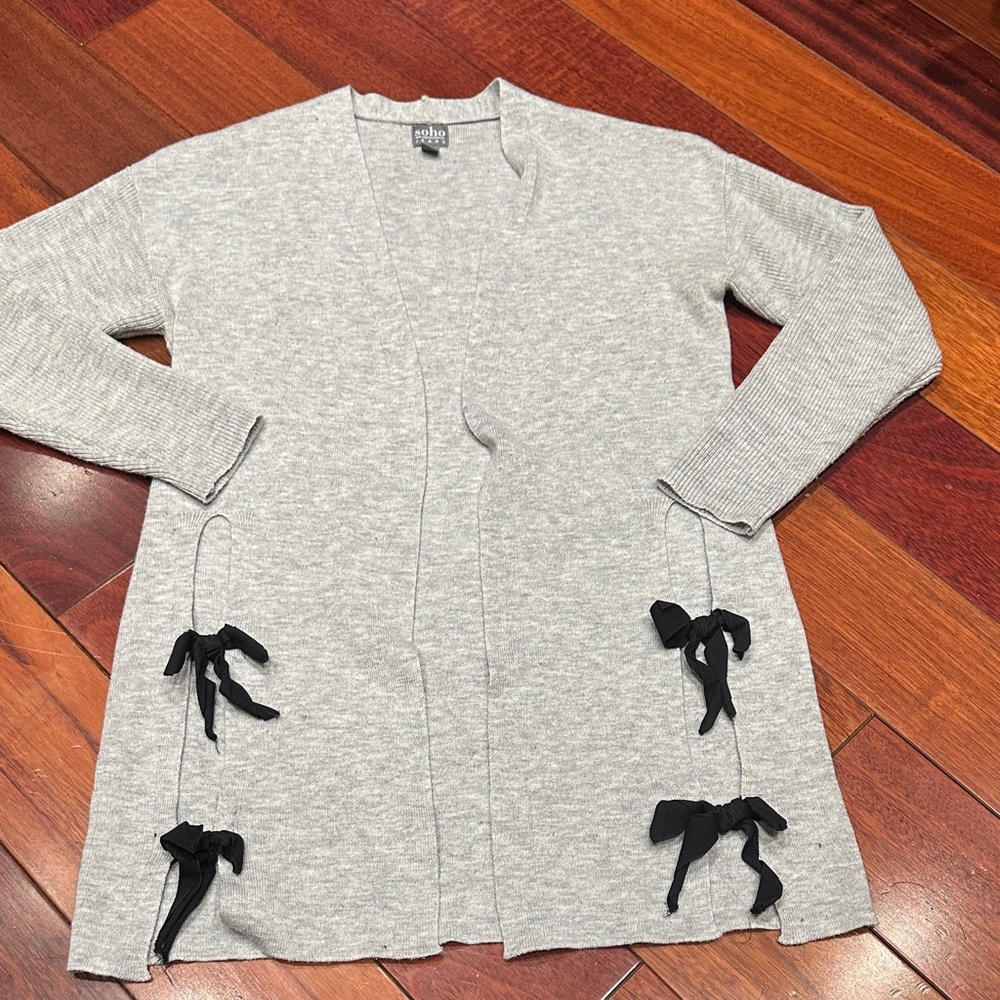 Bow cardigan